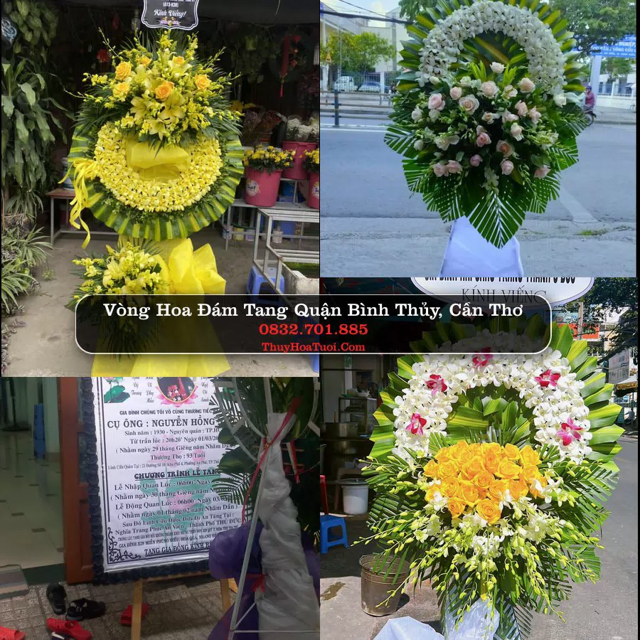 Kệ hoa tang lễ giao tại Quận Bình Thủy, Cần Thơ