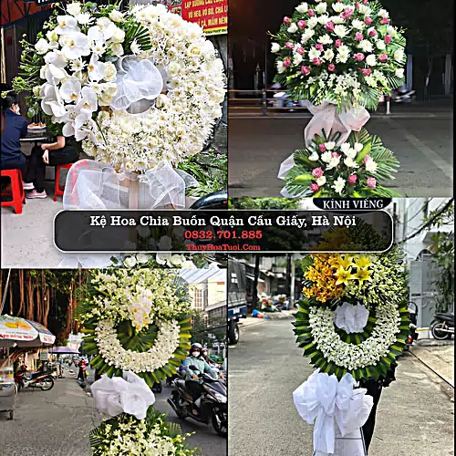 Hoa Chia Buồn tại Quận Cầu Giấy, Hà Nội (Cũ)