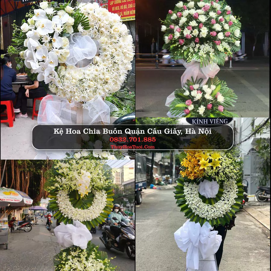 Hoa Chia Buồn tại Quận Cầu Giấy, Hà Nội (Cũ)