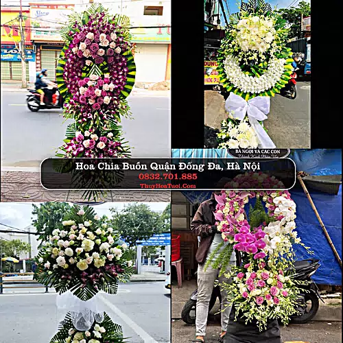 Vòng Hoa Tang Lễ tại Quận Đống Đa, Hà Nội (Cũ)