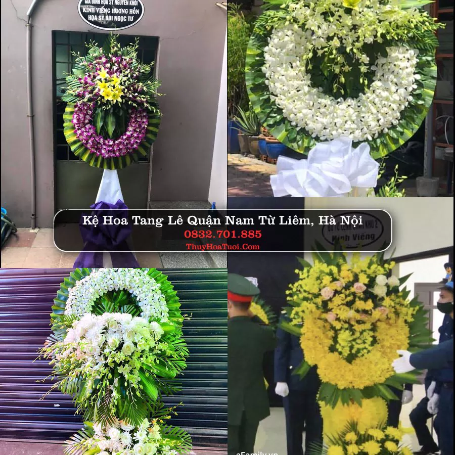 Kệ hoa tang lễ giao tại Quận Nam Từ Liêm, Hà Nội