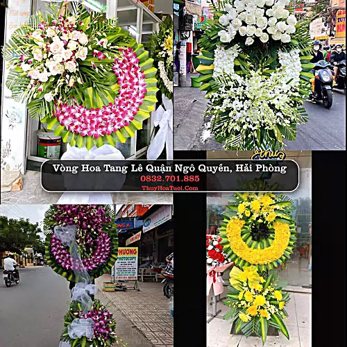 Đặt Hoa Đám Tang tại Quận Ngô Quyền, Hải Phòng (Cũ)