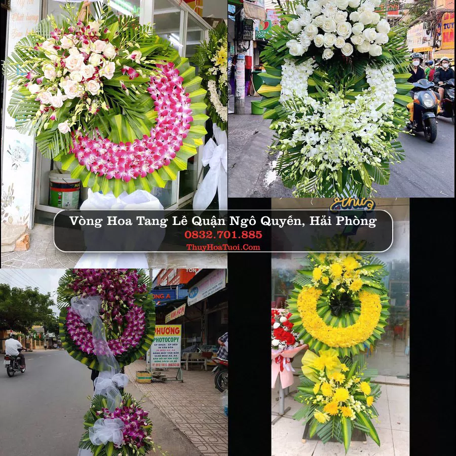 Đặt Hoa Đám Tang tại Quận Ngô Quyền, Hải Phòng (Cũ)