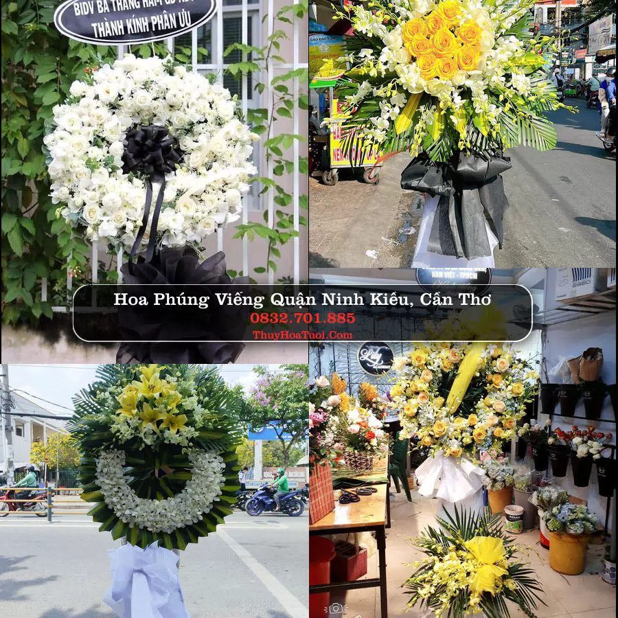 Vòng hoa chia buồn Quận Ninh Kiều - ThuyHoaTuoi.Com