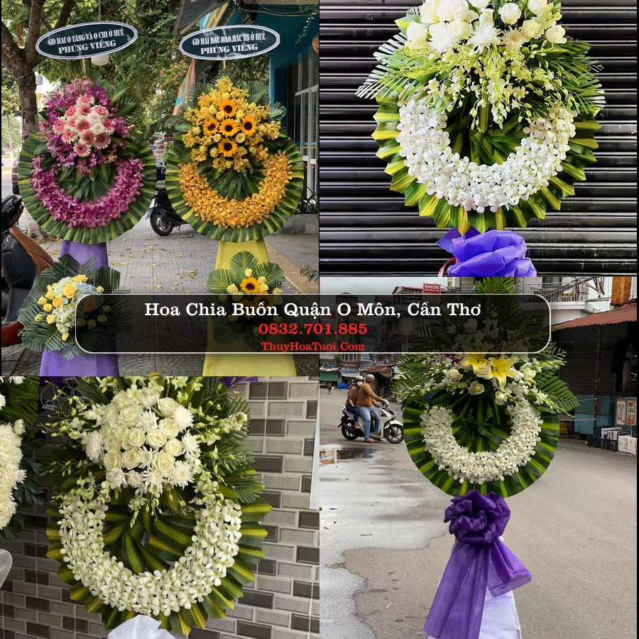 Đặt Hoa Chia Buồn tại Quận Ô Môn, Cần Thơ (Cũ)
