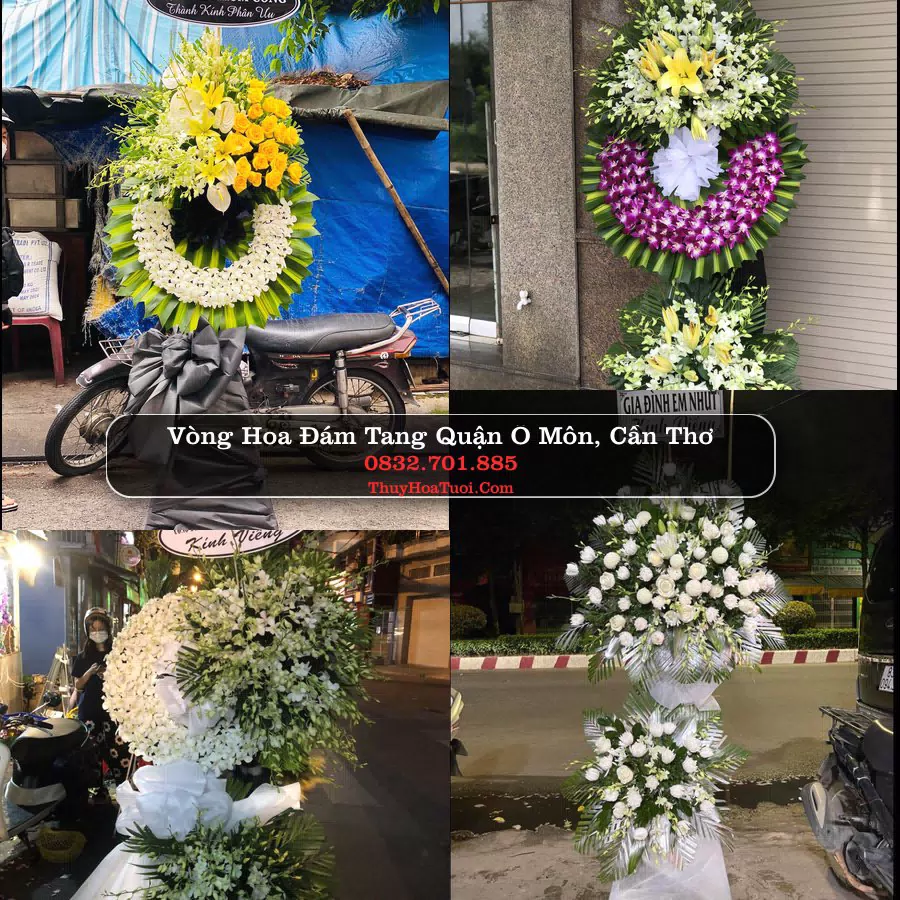 Vòng hoa chia buồn Quận Ô Môn - ThuyHoaTuoi.Com