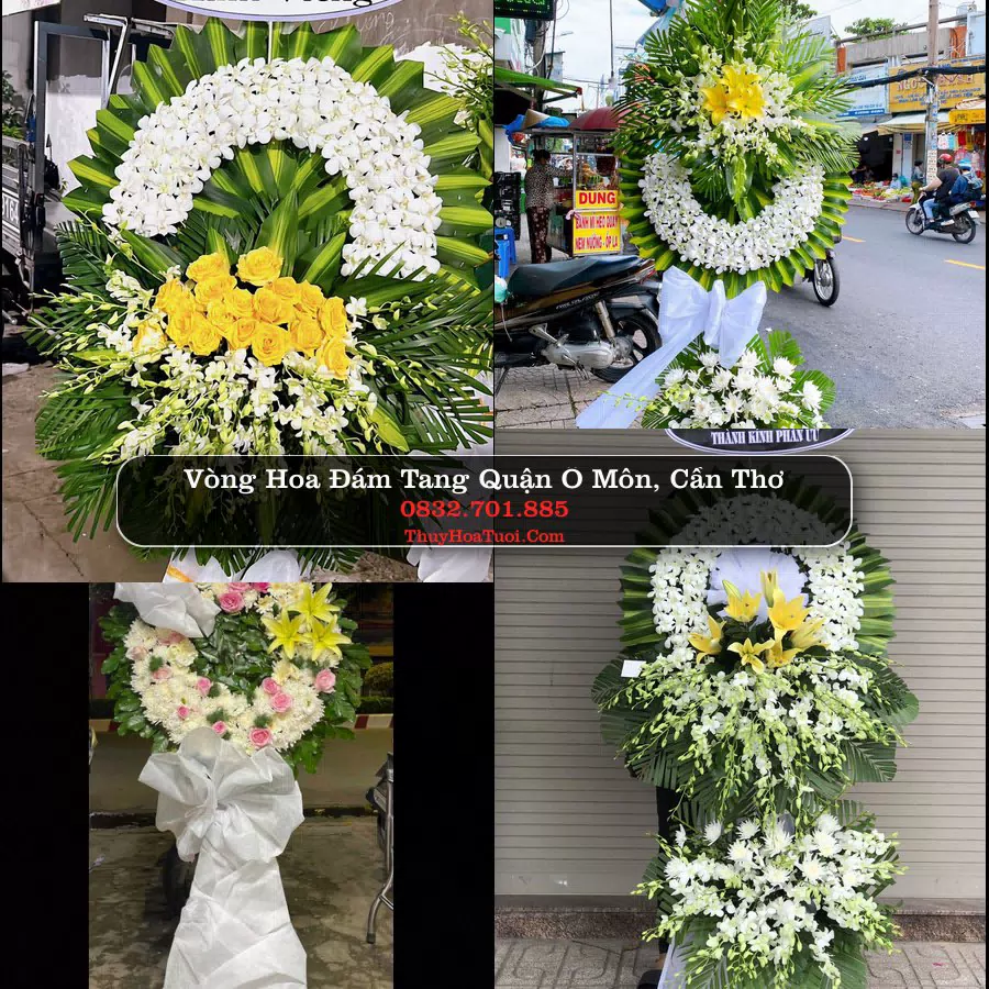 Kệ hoa tang lễ giao tại Quận Ô Môn, Cần Thơ