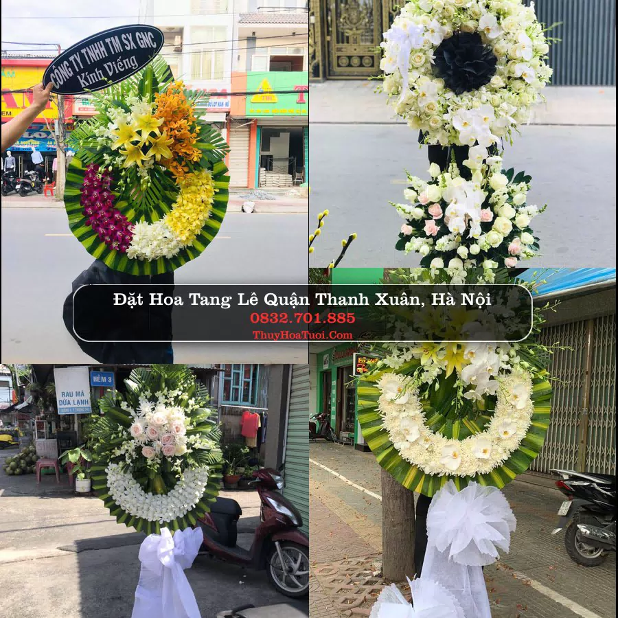 Đặt Hoa Chia Buồn tại Quận Thanh Xuân, Hà Nội (Cũ)