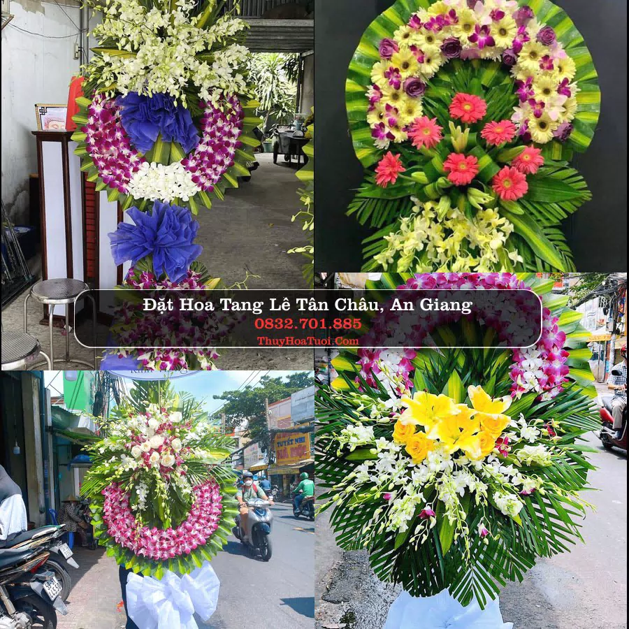 Đặt Hoa Tang Lễ tại Tân Châu, An Giang (Cũ)