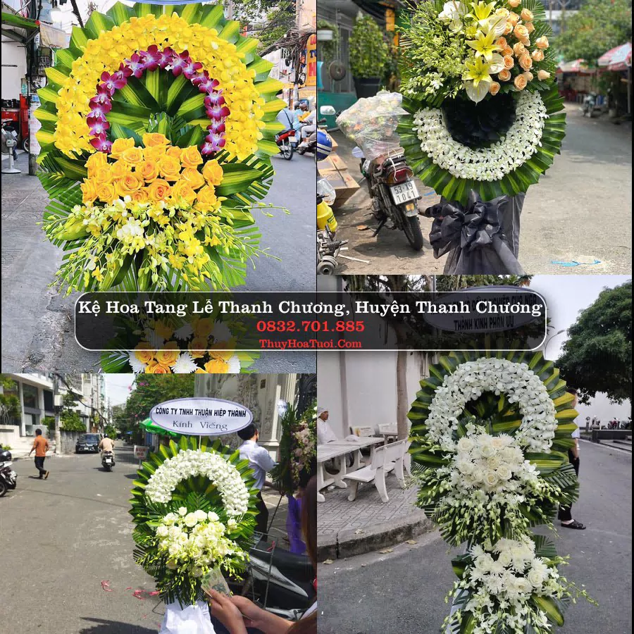 Vòng hoa chia buồn Thanh Chương - ThuyHoaTuoi.Com