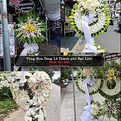 Đặt Hoa Chia Buồn tại Thành phố Bạc Liêu (Cũ)