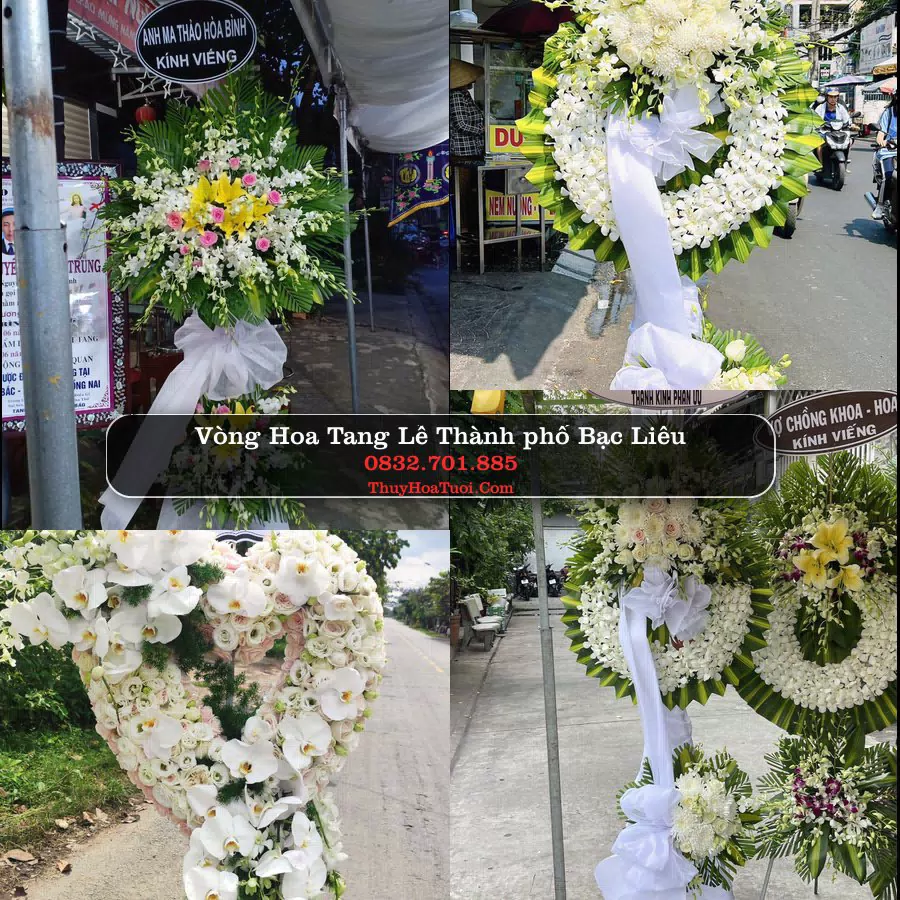 Đặt Hoa Chia Buồn tại Thành phố Bạc Liêu (Cũ)