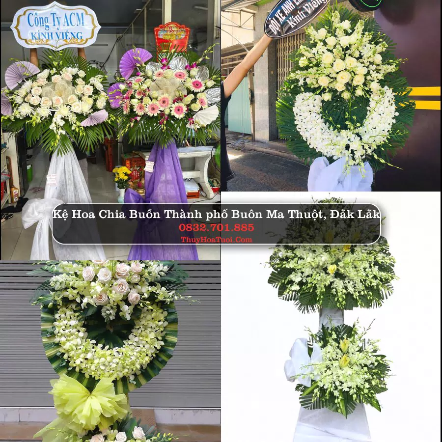 Kệ hoa tang lễ giao tại Thành phố Buôn Ma Thuột, Đắk Lắk