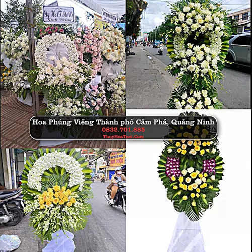Đặt Hoa Chia Buồn tại Thành phố Cẩm Phả, Quảng Ninh (Cũ)
