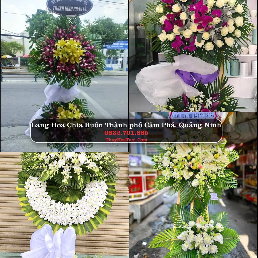 Kệ hoa tang lễ giao tại Thành phố Cẩm Phả, Quảng Ninh
