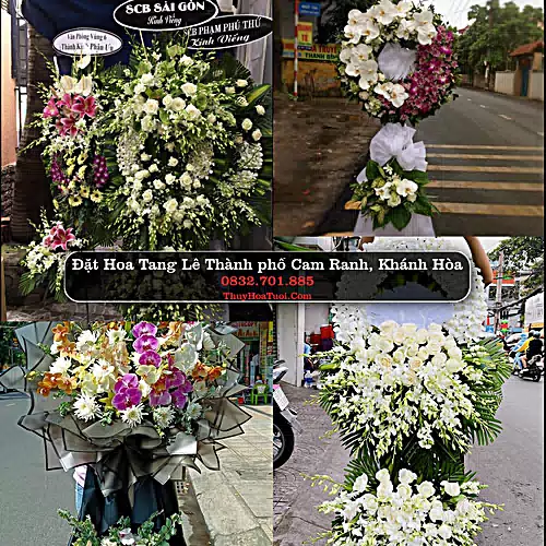 Đặt Vòng Hoa Tang Lễ tại Thành phố Cam Ranh, Khánh Hòa (Cũ)