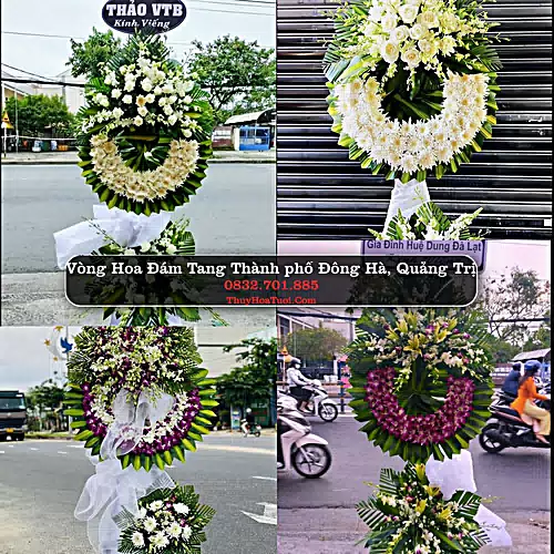 Vòng Hoa Tang Lễ tại Thành phố Đông Hà, Quảng Trị (Cũ)