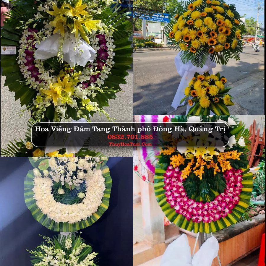 Kệ hoa tang lễ giao tại Thành phố Đông Hà, Quảng Trị