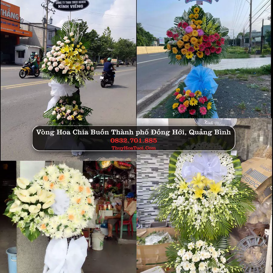 Đặt Hoa Đám Tang tại Thành phố Đồng Hới, Quảng Bình (Cũ)