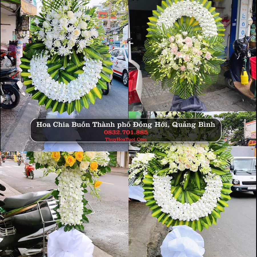 Kệ hoa tang lễ giao tại Thành phố Đồng Hới, Quảng Bình