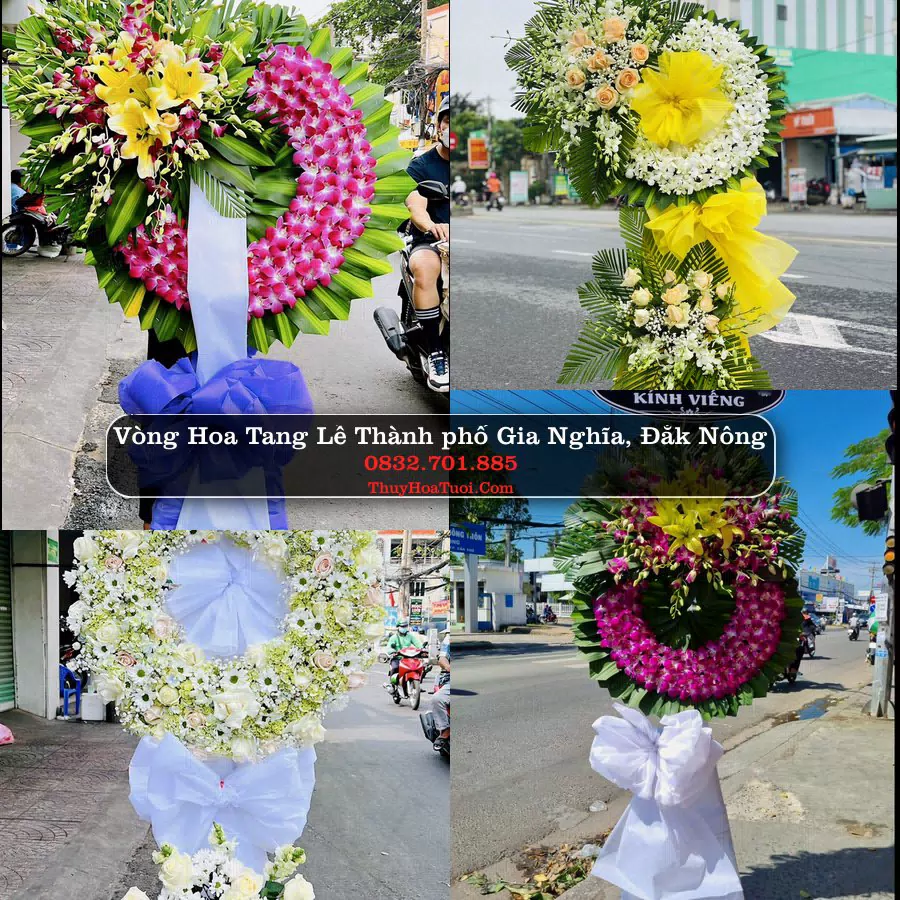 Kệ hoa tang lễ giao tại Thành phố Gia Nghĩa, Đắk Nông