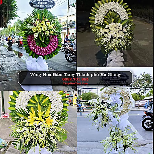 Vòng Hoa Tang Lễ tại Thành phố Hà Giang (Cũ)