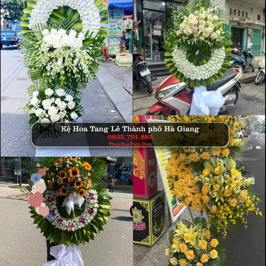Kệ hoa tang lễ giao tại Thành phố Hà Giang, Tuyên Quang