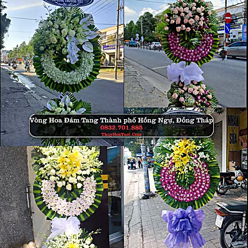 Đặt Hoa Đám Tang tại Thành phố Hồng Ngự, Đồng Tháp (Cũ)