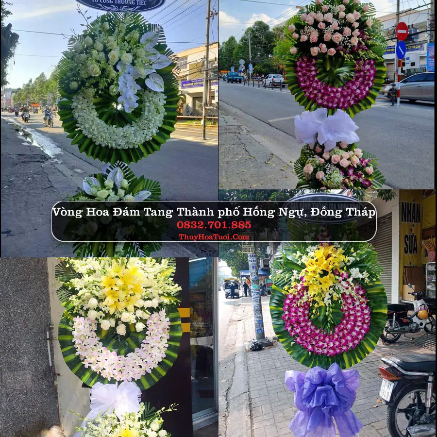Đặt Hoa Đám Tang tại Thành phố Hồng Ngự, Đồng Tháp (Cũ)