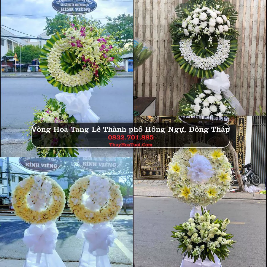 Kệ hoa tang lễ giao tại Thành phố Hồng Ngự, Đồng Tháp