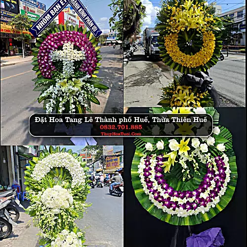 Vòng Hoa Tang Lễ tại Thành phố Huế, Thừa Thiên Huế (Cũ)