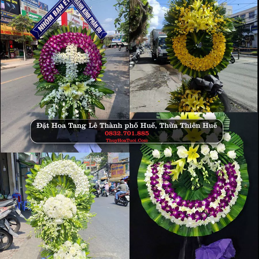 Vòng Hoa Tang Lễ tại Thành phố Huế, Thừa Thiên Huế (Cũ)
