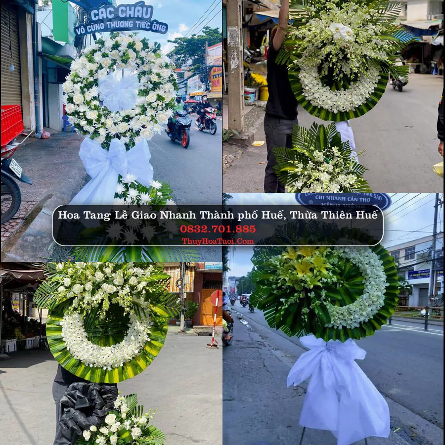 Kệ hoa tang lễ giao tại Thành phố Huế, Thừa Thiên Huế