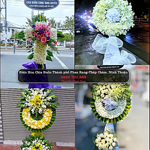 Hoa Chia Buồn tại Thành phố Phan Rang-Tháp Chàm, Ninh Thuận (Cũ)