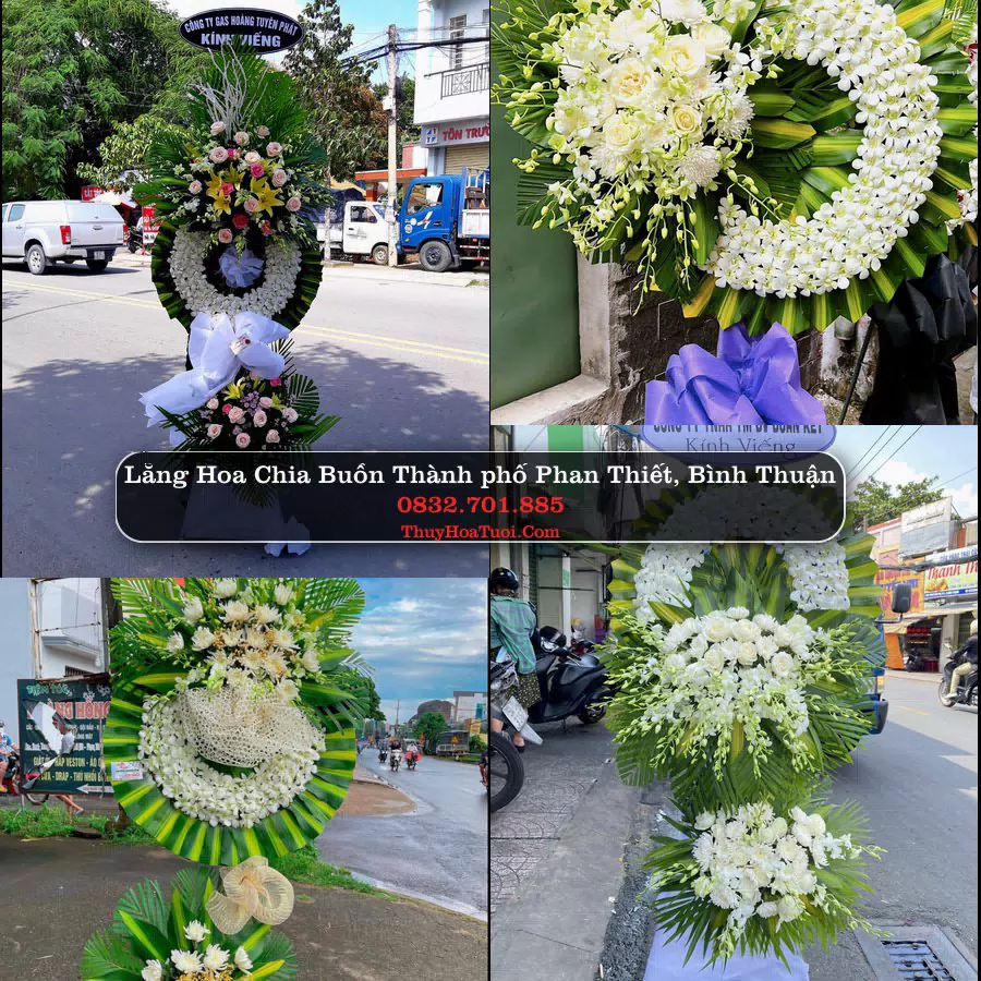 Kệ hoa tang lễ giao tại Thành phố Phan Thiết, Lâm Đồng