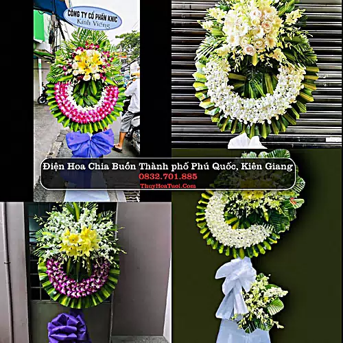 Vòng Hoa Tang Lễ tại Thành phố Phú Quốc, Kiên Giang (Cũ)