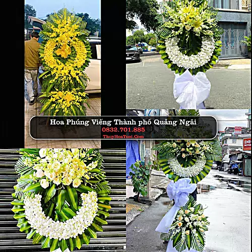 Đặt Hoa Đám Tang tại Thành phố Quảng Ngãi (Cũ)