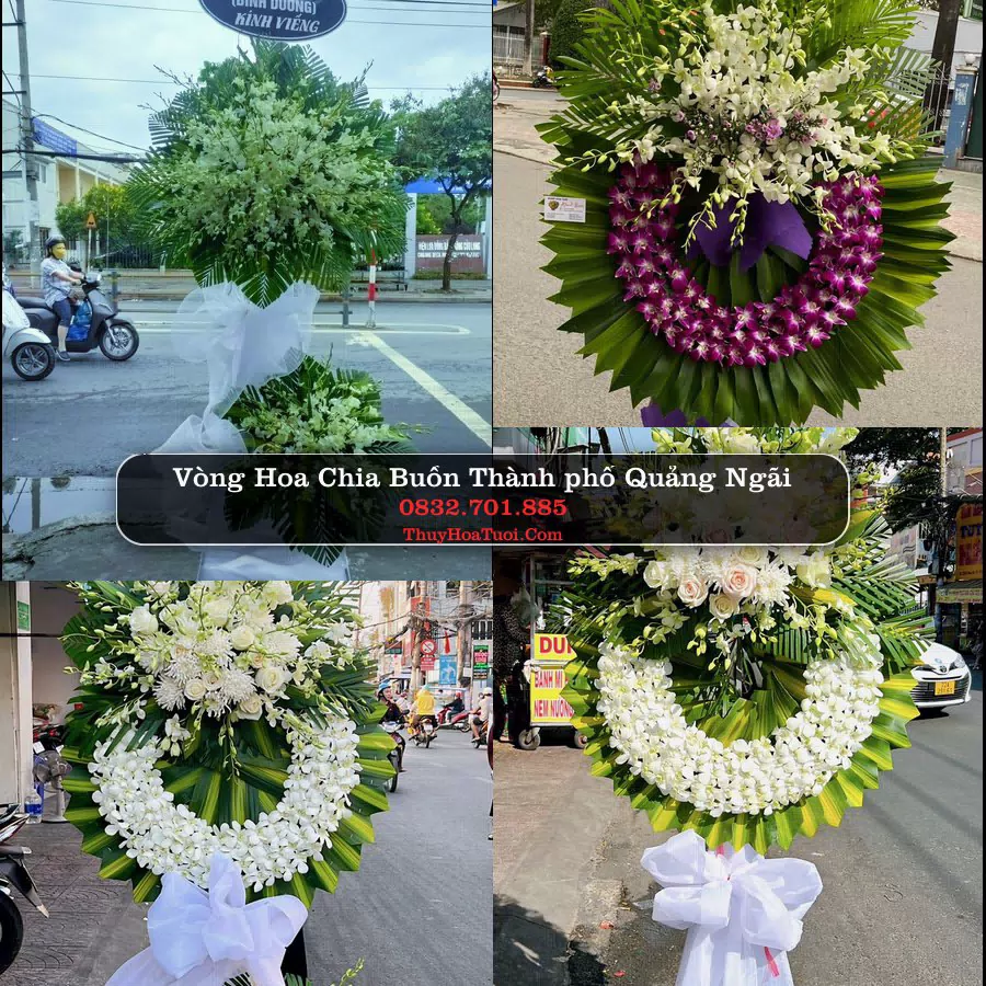 Kệ hoa tang lễ giao tại Thành phố Quảng Ngãi, Quảng Ngãi