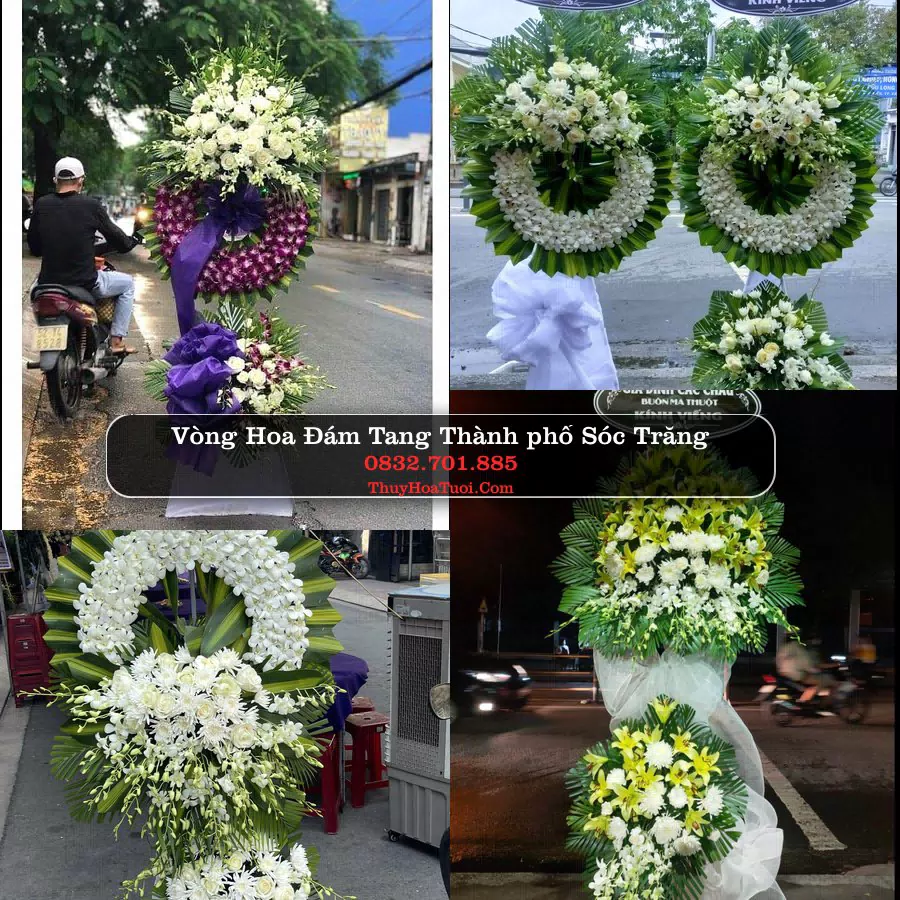 Đặt Hoa Đám Tang tại Thành phố Sóc Trăng (Cũ)