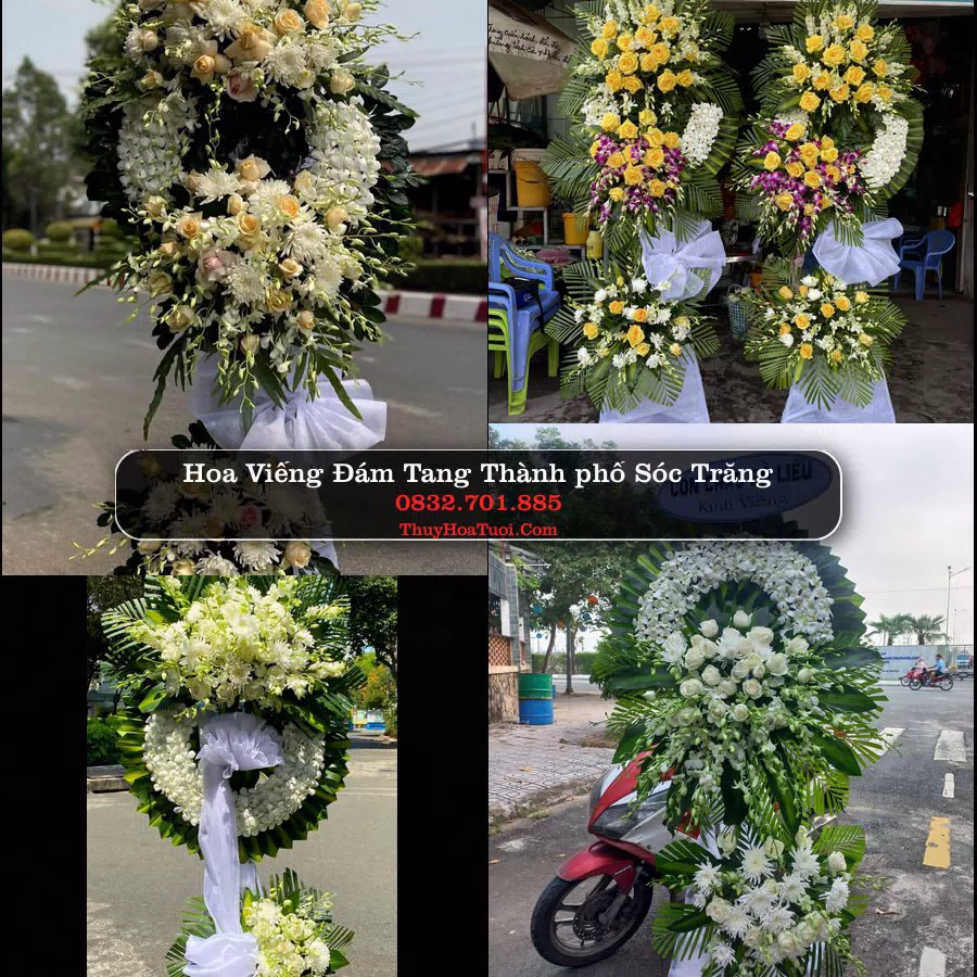 Kệ hoa tang lễ giao tại Thành phố Sóc Trăng, Cần Thơ
