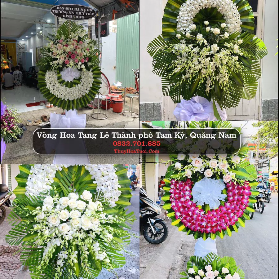 Đặt Hoa Đám Tang tại Thành phố Tam Kỳ, Quảng Nam (Cũ)