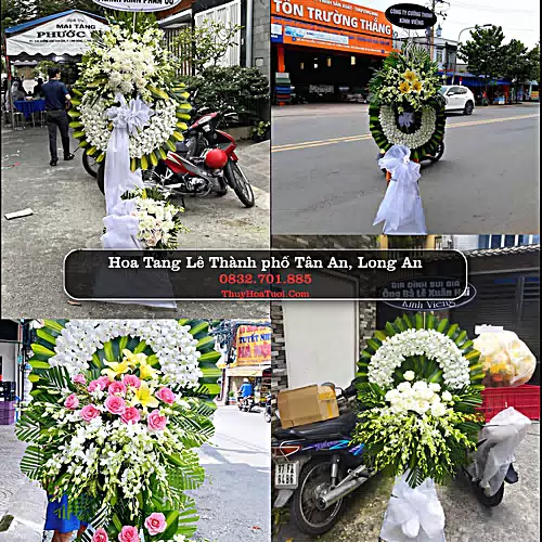 Hoa Chia Buồn tại Thành phố Tân An, Long An (Cũ)