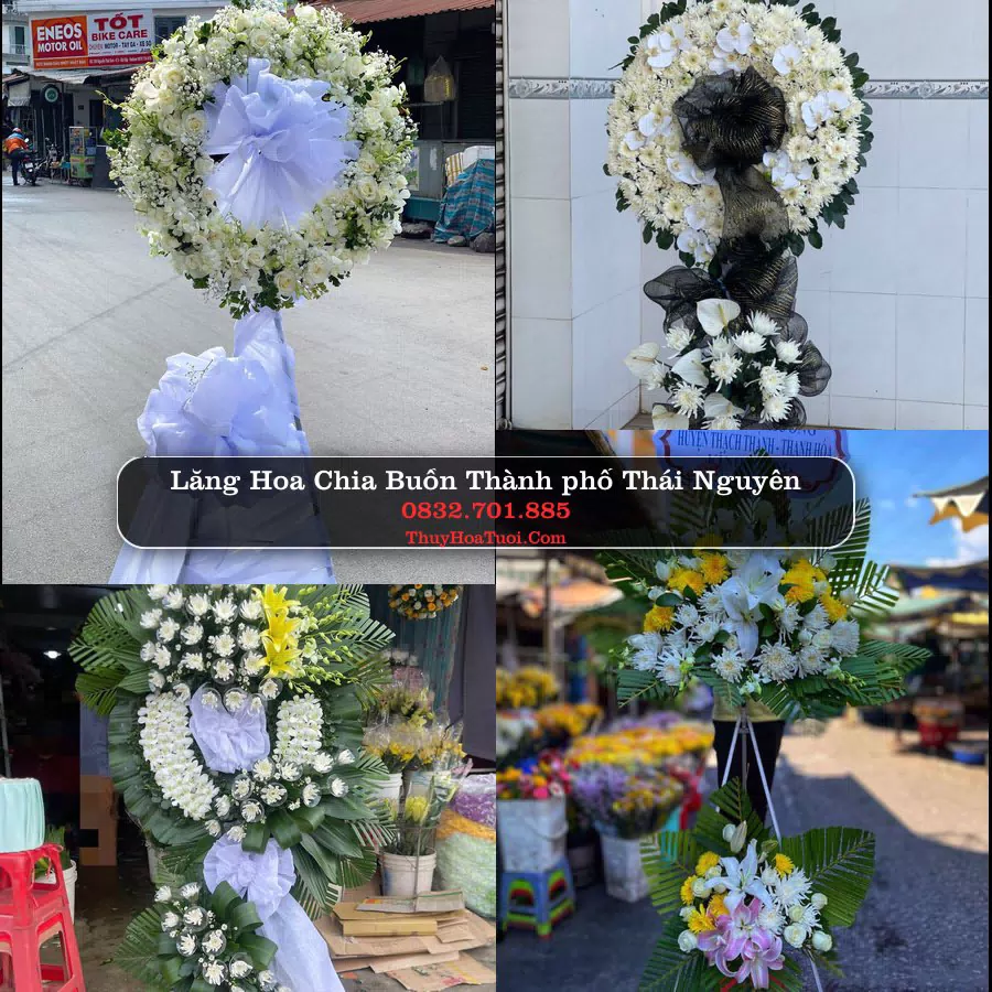 Kệ hoa tang lễ giao tại Thành phố Thái Nguyên