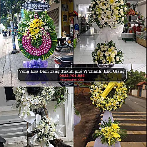 Đặt Hoa Đám Tang tại Thành phố Vị Thanh, Hậu Giang (Cũ)