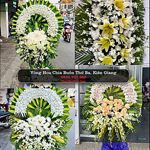 Đặt Hoa Tang Lễ tại Thứ Ba, Kiên Giang (Cũ)