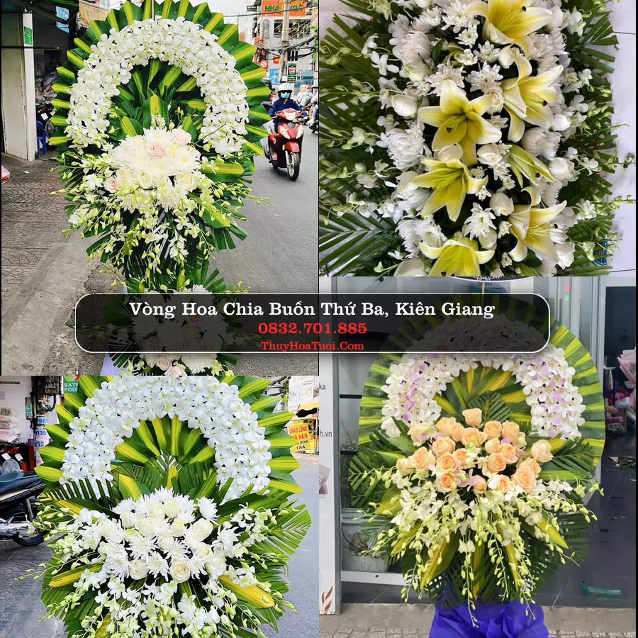 Đặt Hoa Tang Lễ tại Thứ Ba, Kiên Giang (Cũ)