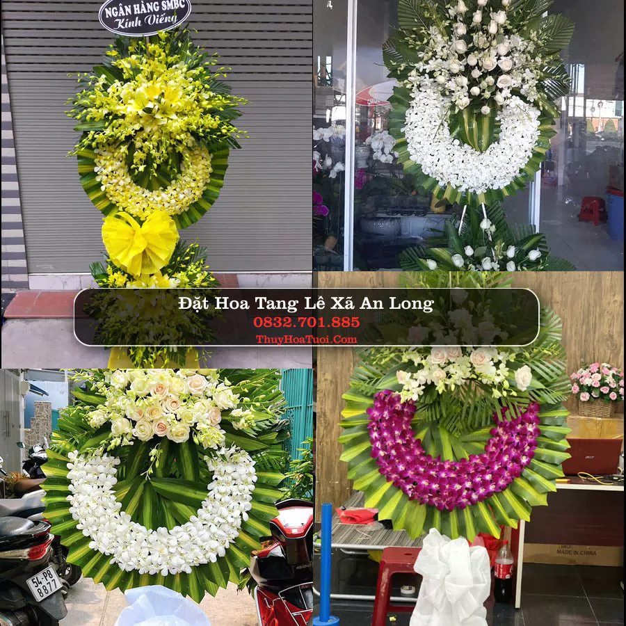 Đặt Hoa Tang Lễ tại Xã An Long, Đồng Tháp