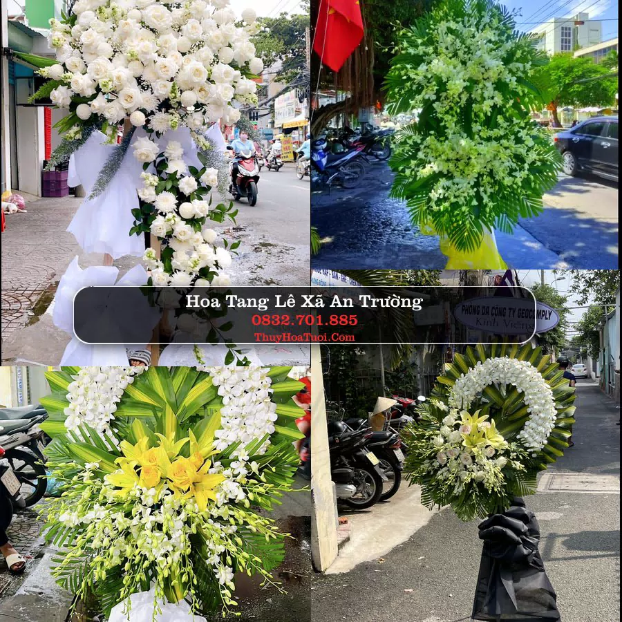 Vòng hoa chia buồn Xã An Trường - ThuyHoaTuoi.Com