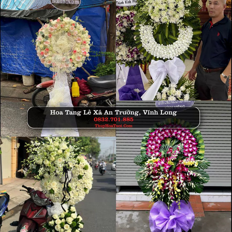 Vòng hoa chia buồn Xã An Trường - ThuyHoaTuoi.Com