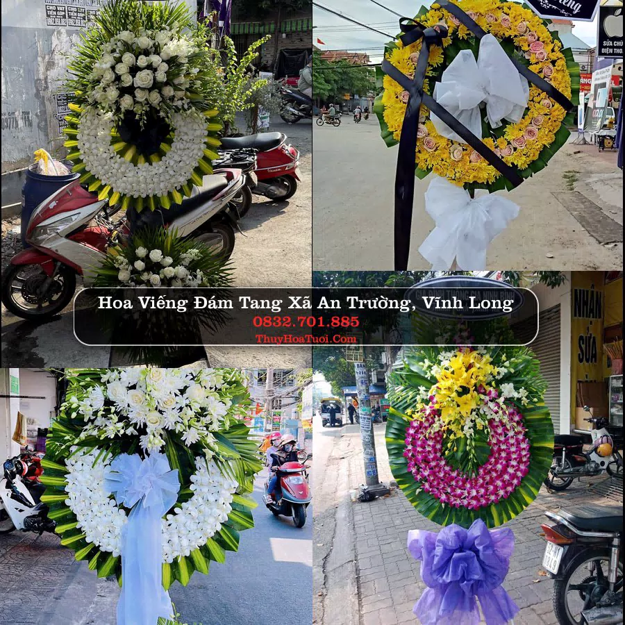 Kệ hoa tang lễ giao tại Xã An Trường, Vĩnh Long